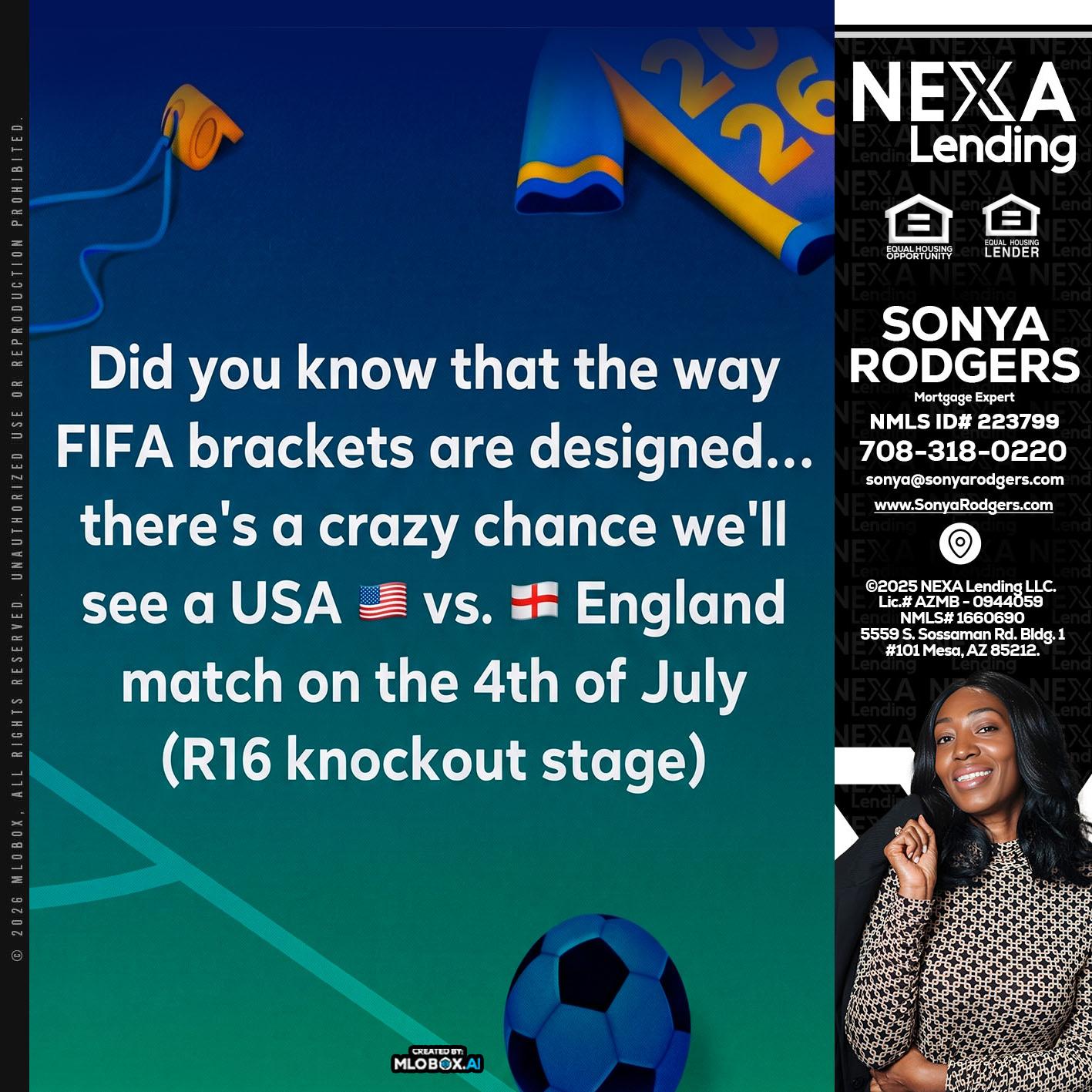 did you know? - Sonya Rodgers -Mortgage Expert