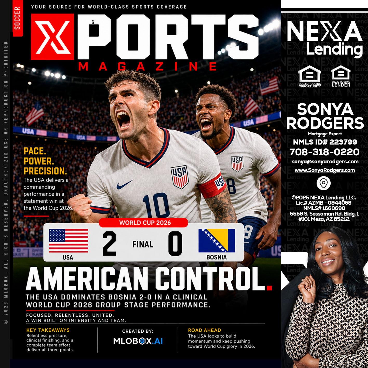 AMERICAN CONTROL - Sonya Rodgers -Mortgage Expert