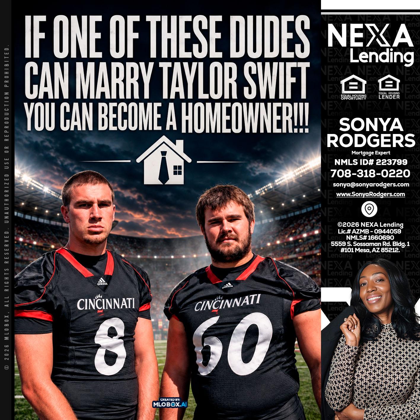 if one of these - Sonya Rodgers -Mortgage Expert