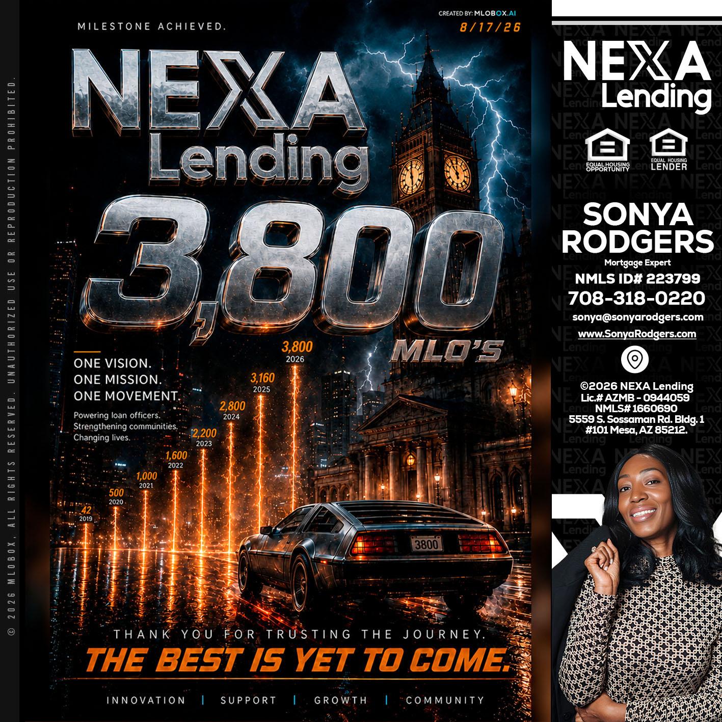 3800 future - Sonya Rodgers -Mortgage Expert