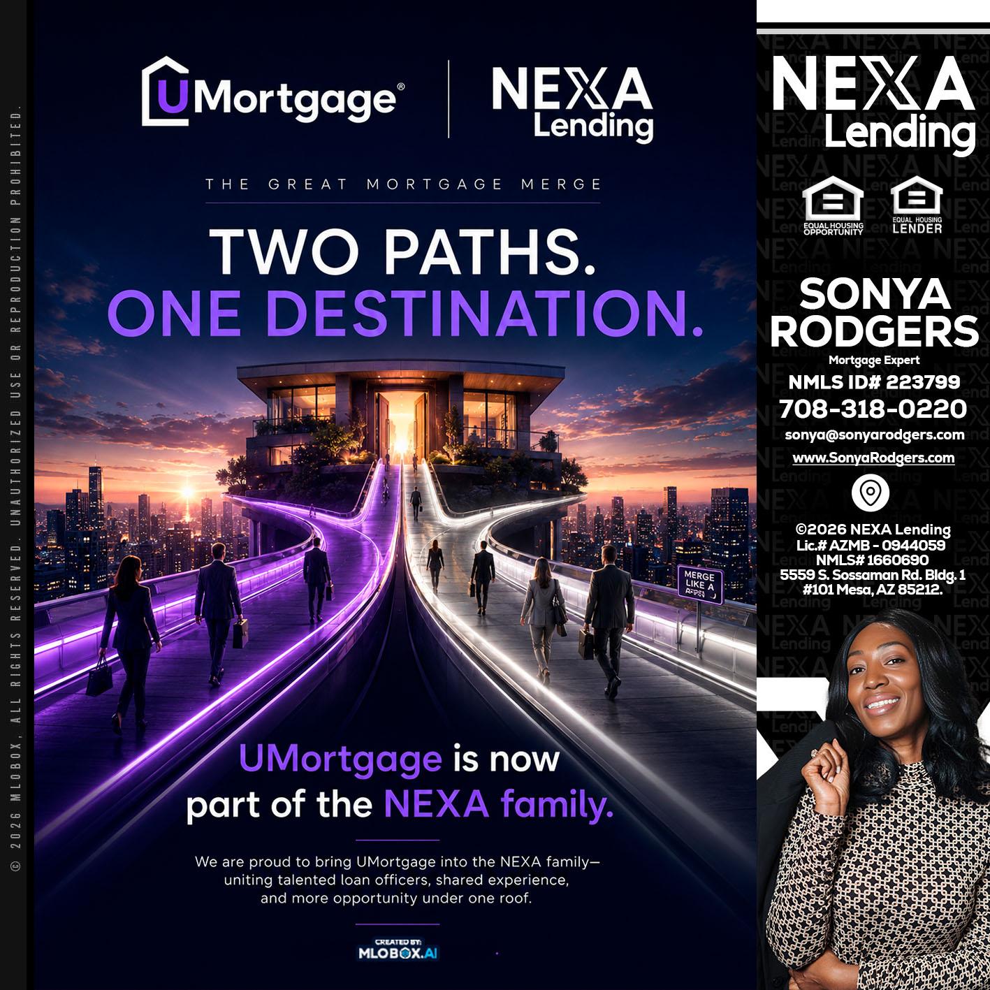 two path - Sonya Rodgers -Mortgage Expert